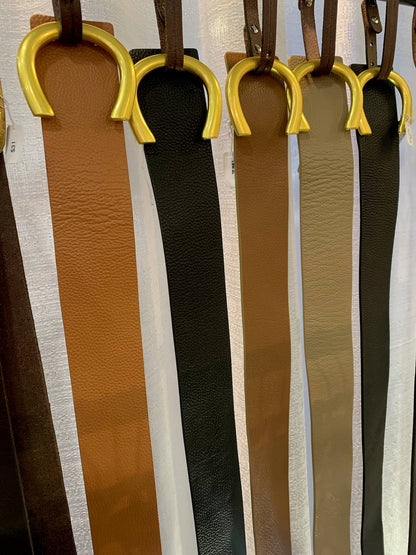 Reversible Leather Belt