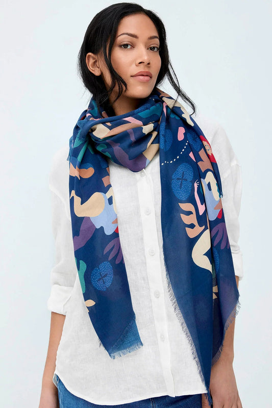 Fresco Fringe Shawl