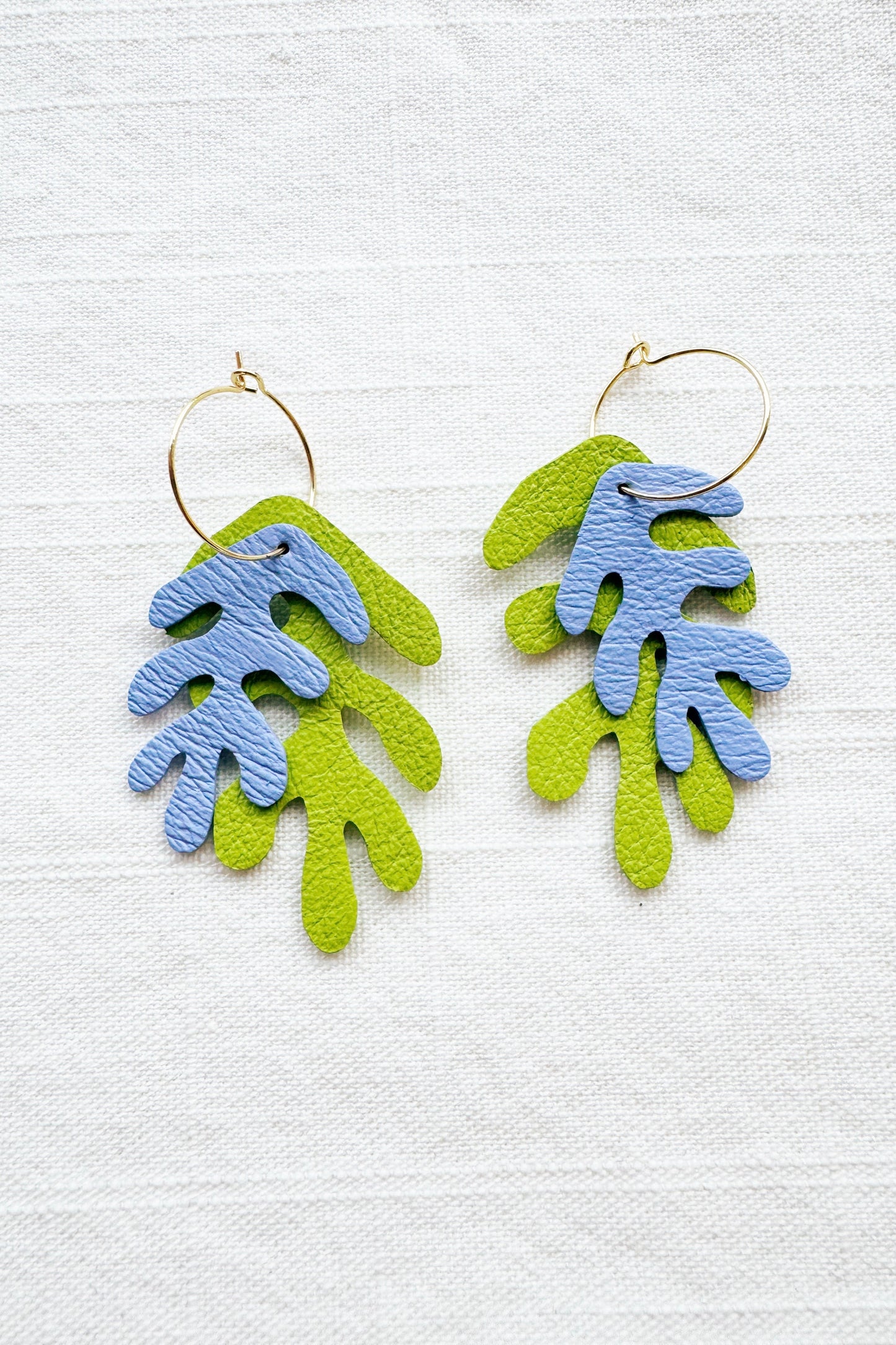 Wakame Hoop Earrings