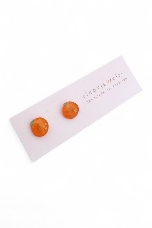 Orange Earrings