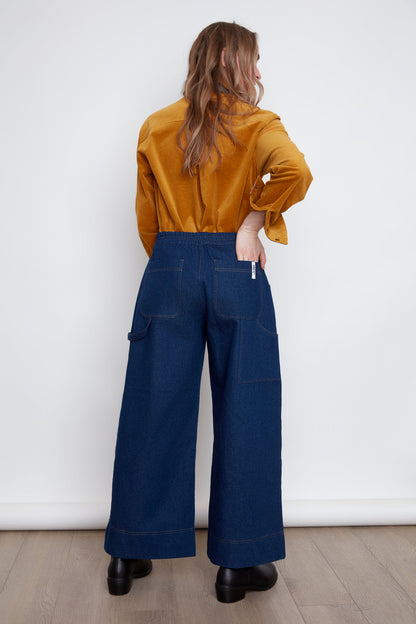 Brooke Wide Leg Denim Pants FW 26-27