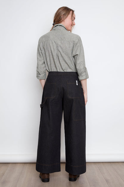 Brooke Wide Leg Denim Pants FW 26-27