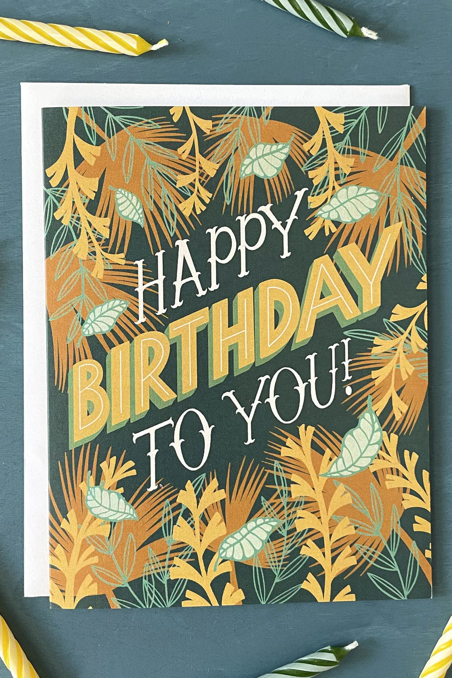 Botanical Birthday Card
