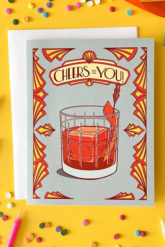 Cheers to You Greeting Card