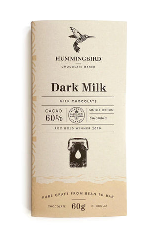 Dark Milk 60% Chocolate Bar