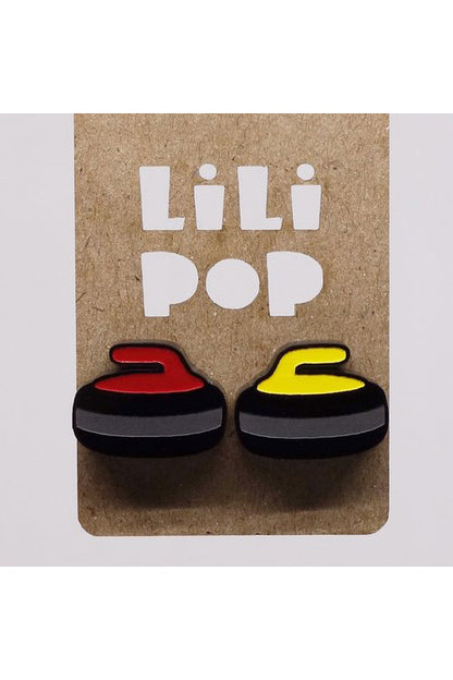 Lili1044 Curling Stud Earrings