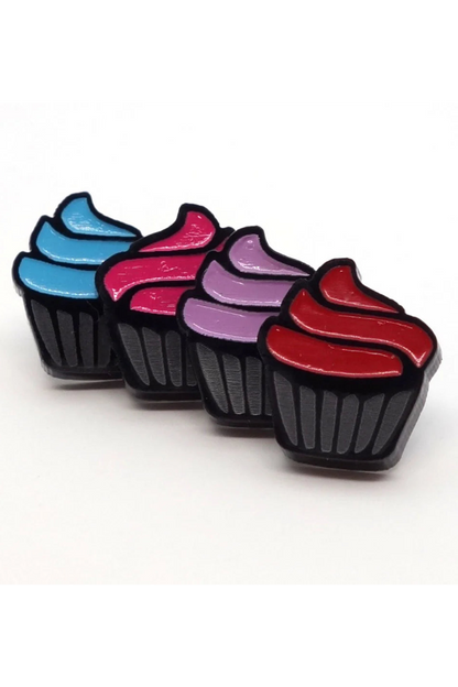 Lili0300 Cupcake Stud Earrings
