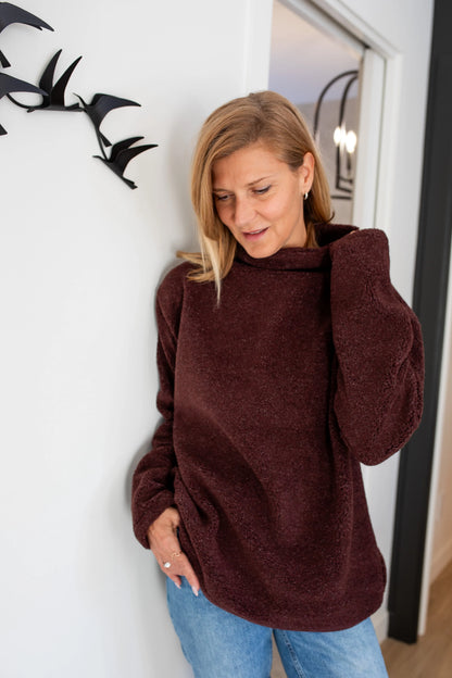 Olia thick bouclé sweater