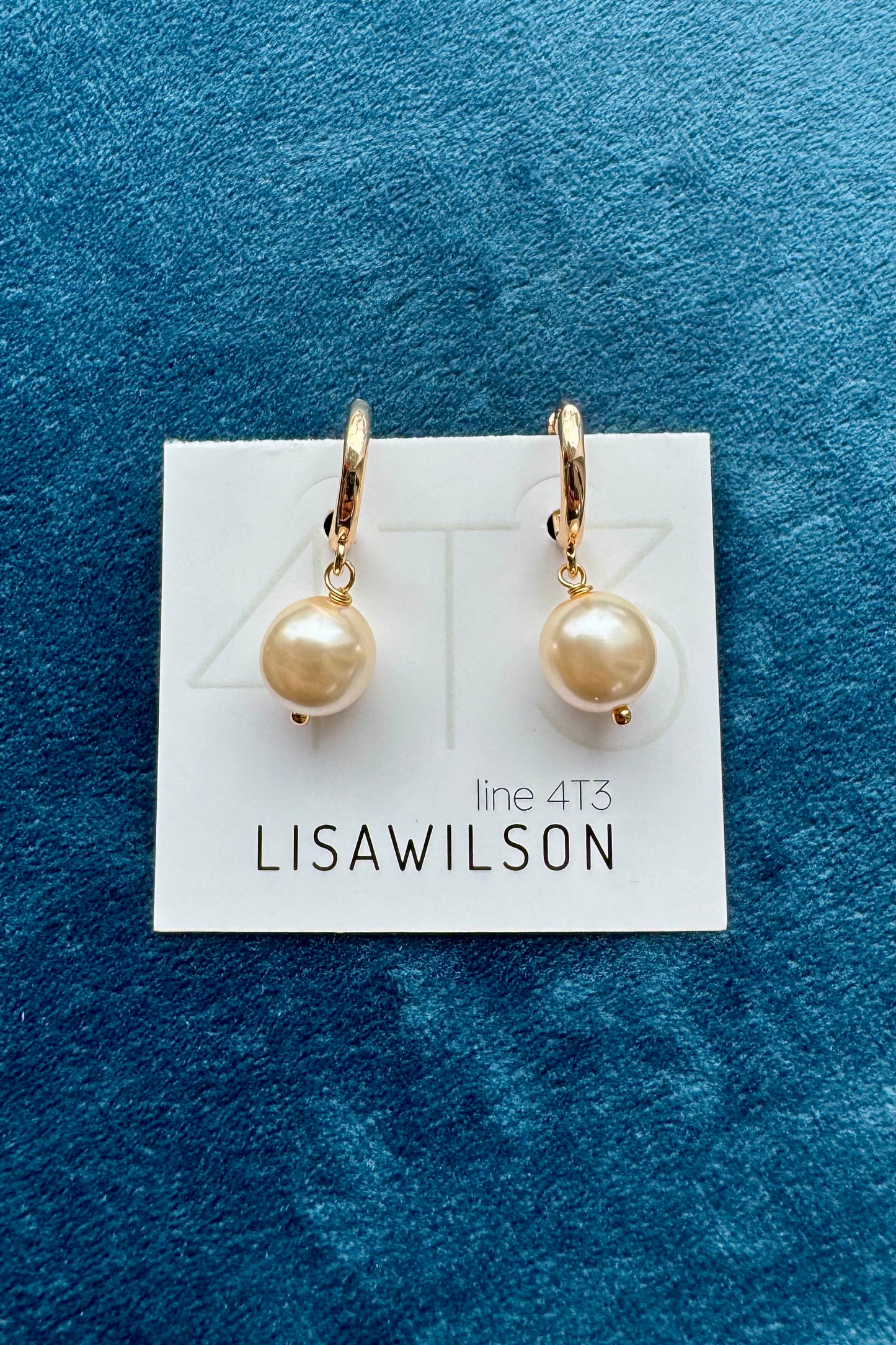 Glass Pearl Earrings