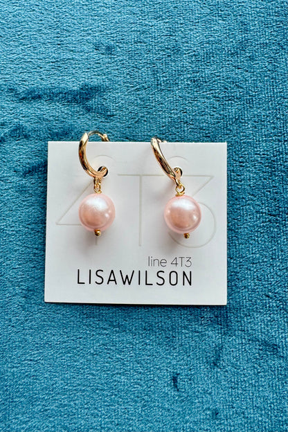 Glass Pearl Earrings