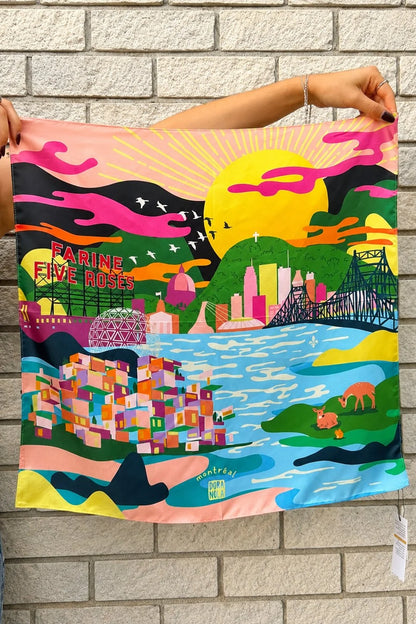 Montreal Silk Neckerchief