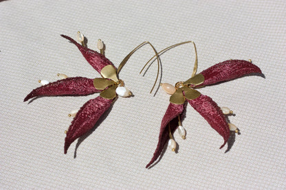 Strelitzia Earrings
