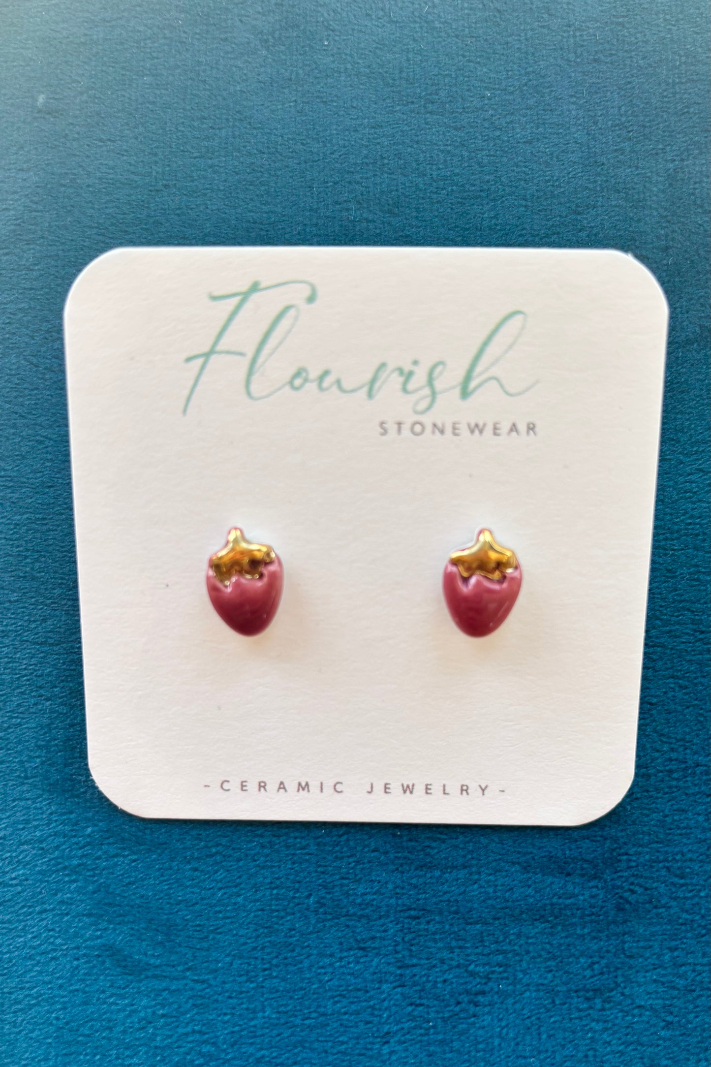 Ceramic Fruit Studs
