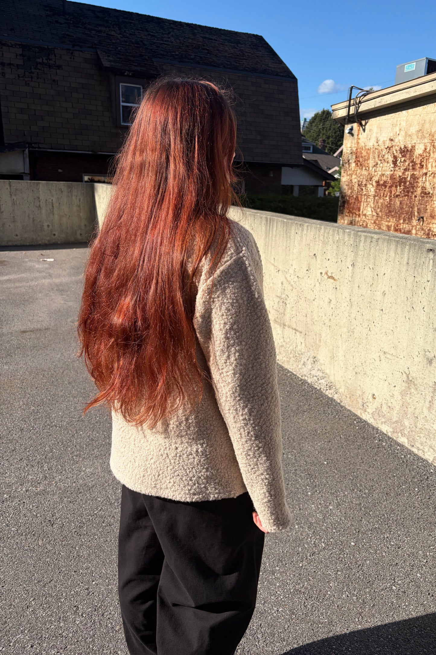 Olia thick bouclé sweater