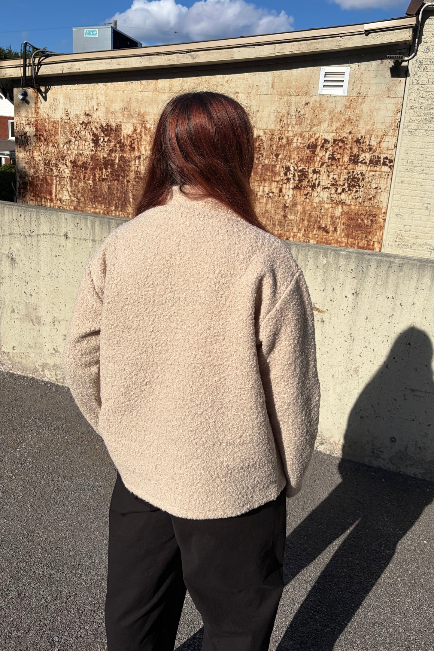 Olia thick bouclé sweater