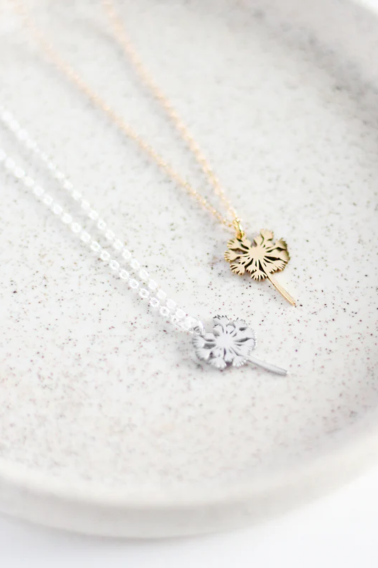 Dandelion Necklace