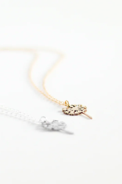 Dandelion Necklace