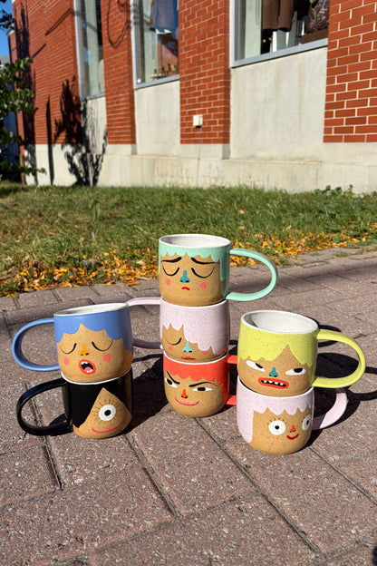 Face Mugs 12 oz