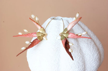 Strelitzia Earrings