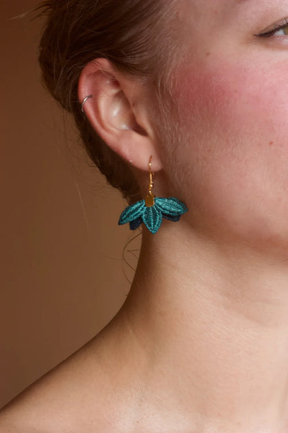Petalum Short Earrings