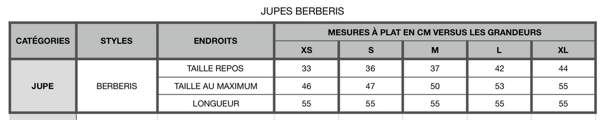 Berberis Skirt