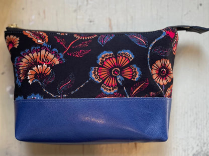 La Trousse - Leather and Fabric Pouch