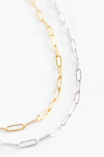 Paperclip Chain Necklace