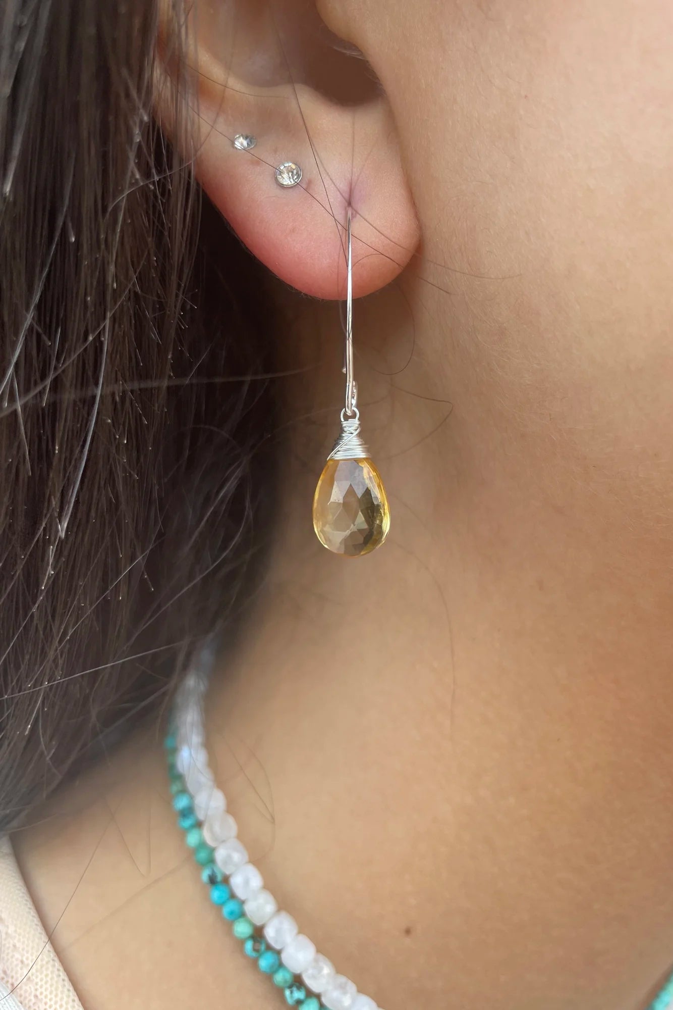 Mini Rhea Earrings 14K Gold Fill
