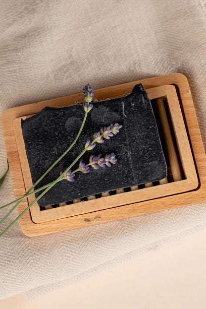 Charcoal Silk and Honey Shampoo Bar