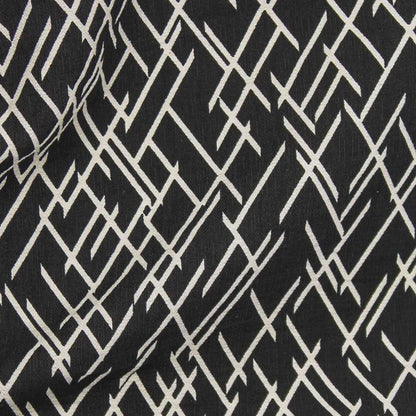 Crosstown print swatch for the Cecil Box Blouse by Mandala