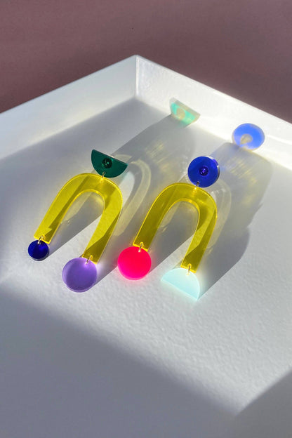 Collage Earrings: Re-Issue