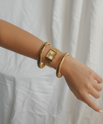  Cobra Tobogas Omega Stretch -Waterproof- 14K Gold-PVD