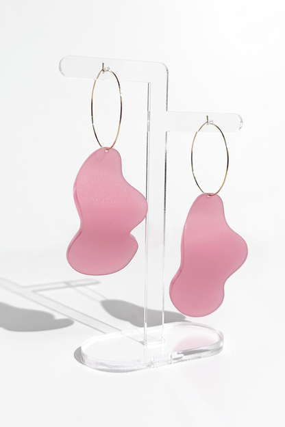 Asymmetric Frosted Wave Hoops