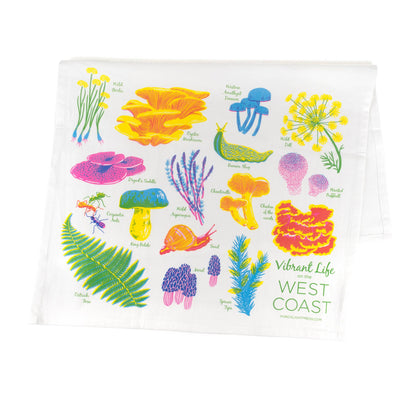 Vibrant Life Series - Forest Floor Tea Towel