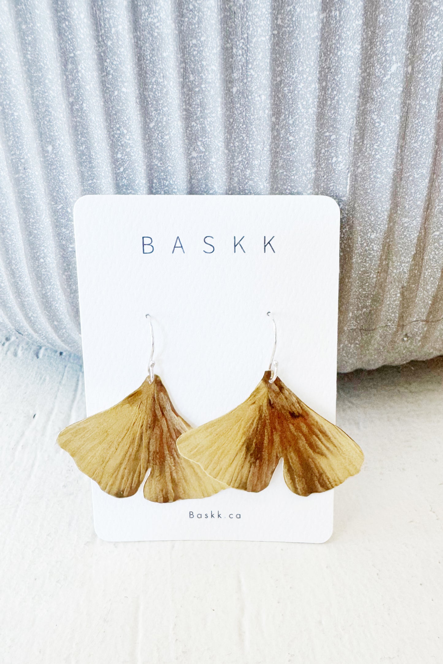 Ginkgo Dangle Earrings
