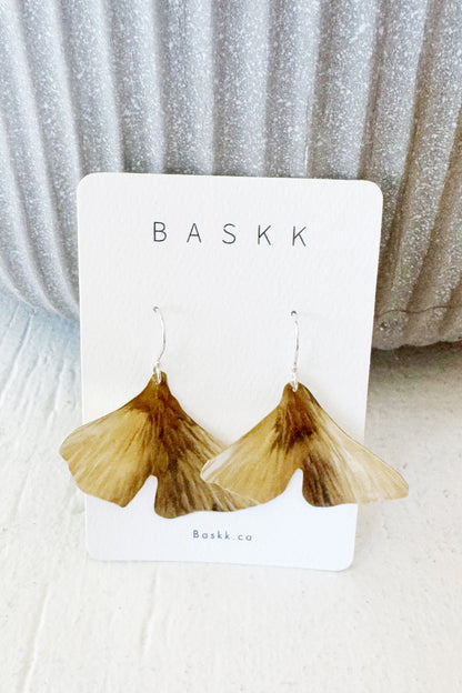 Ginkgo Dangle Earrings