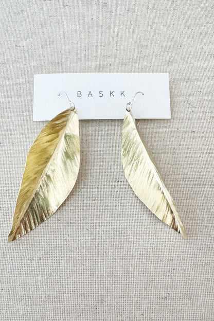 Leaf Dangle Earrings