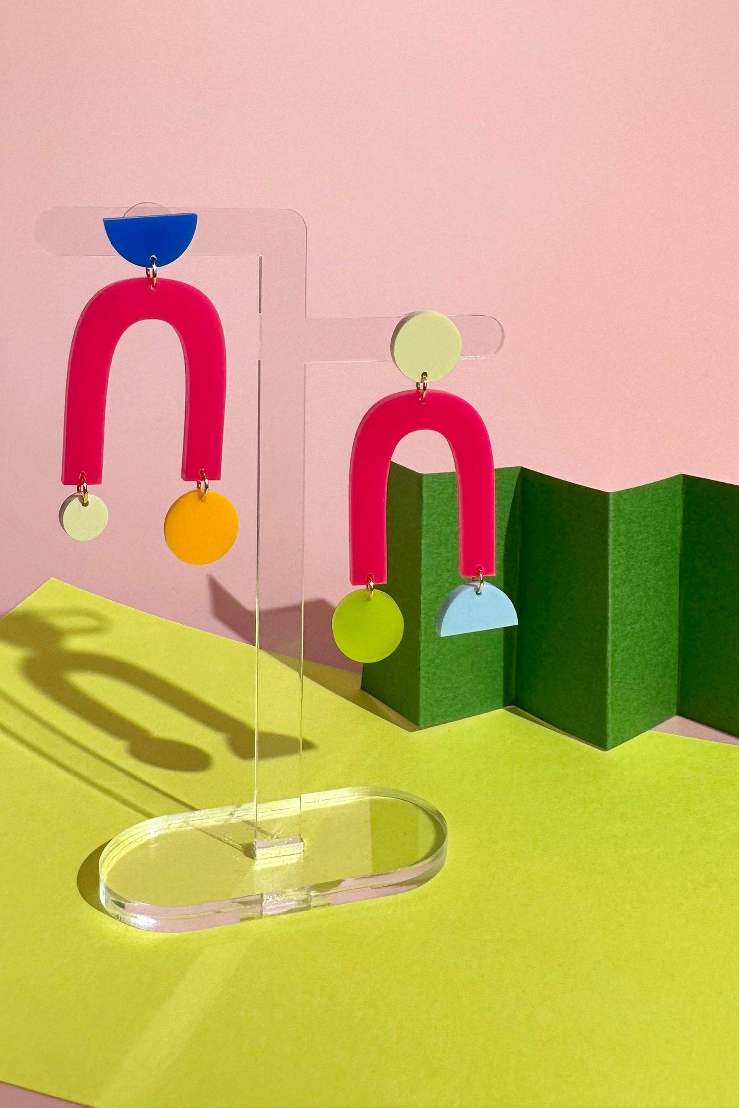 Collage Earrings