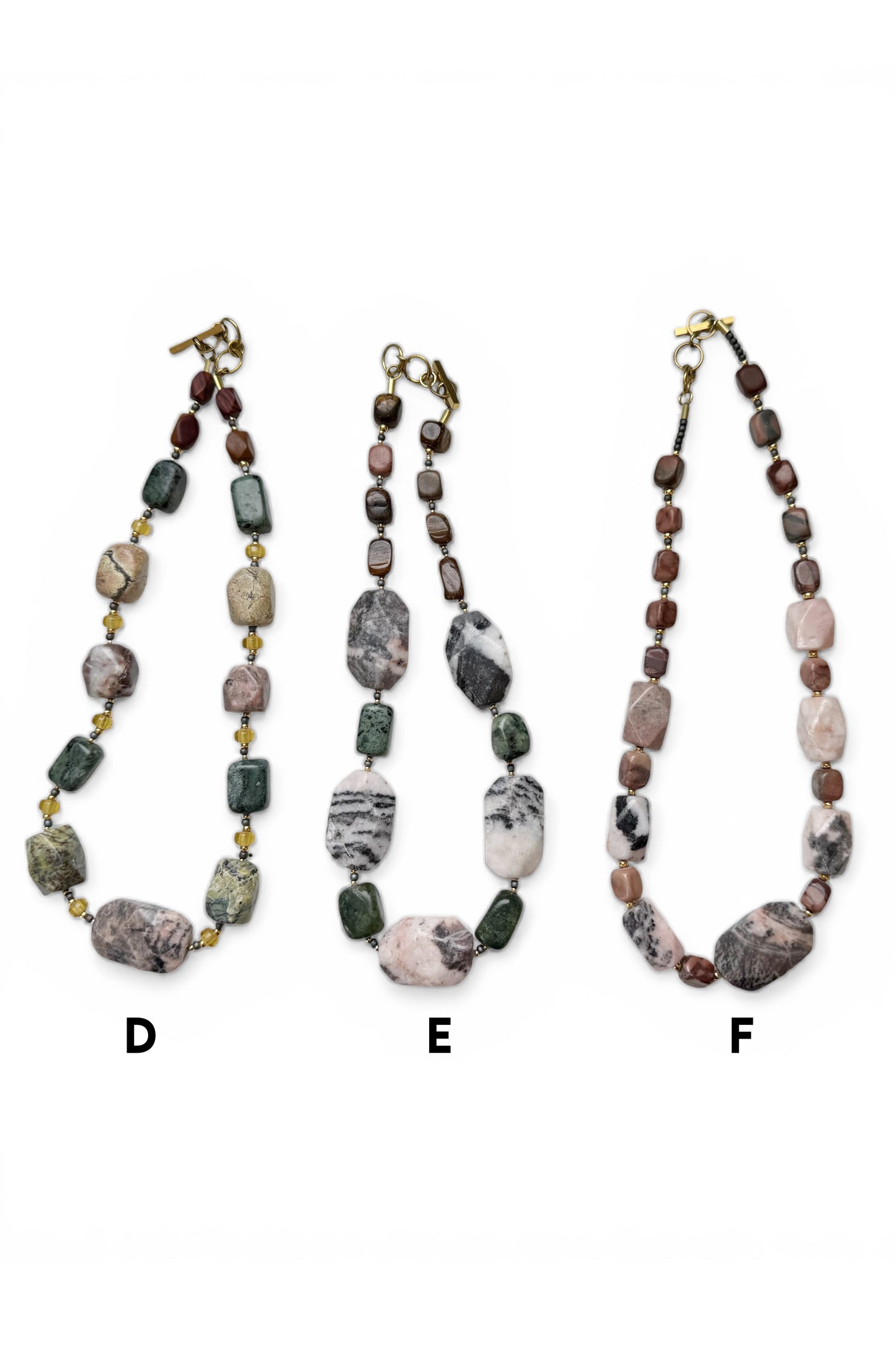 Chunky Stone Necklaces