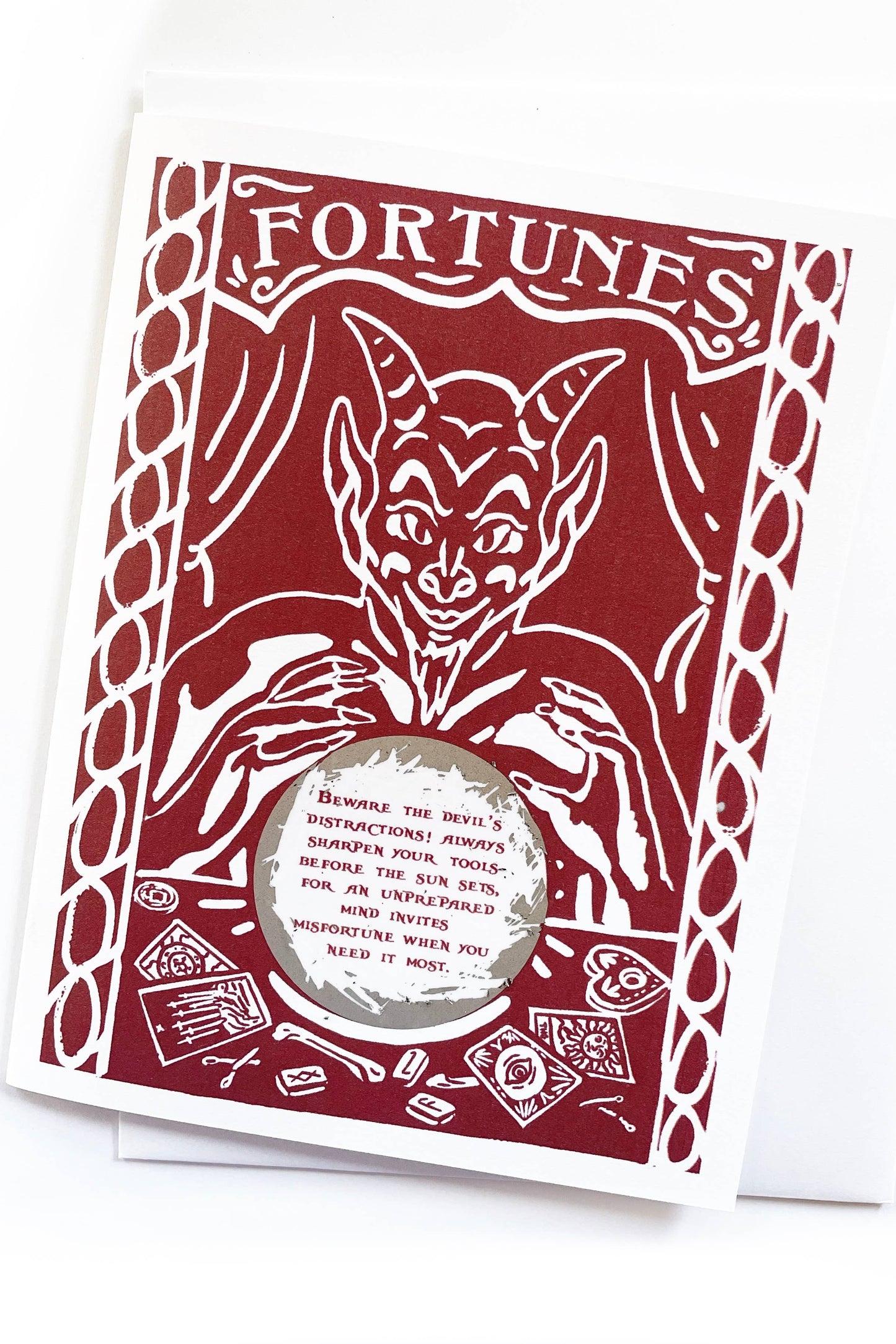 Fortune Telling Card - Devil Speaks