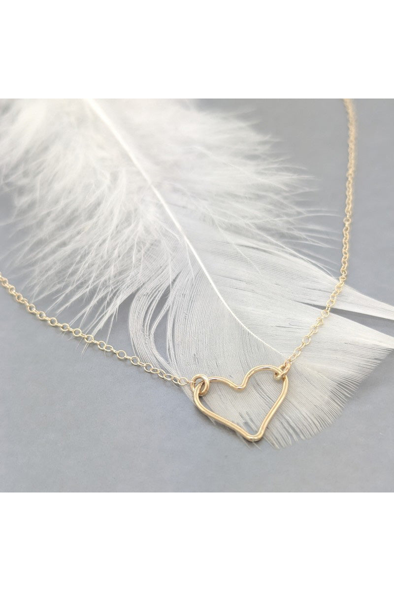 Gold-Filled Heart Necklace