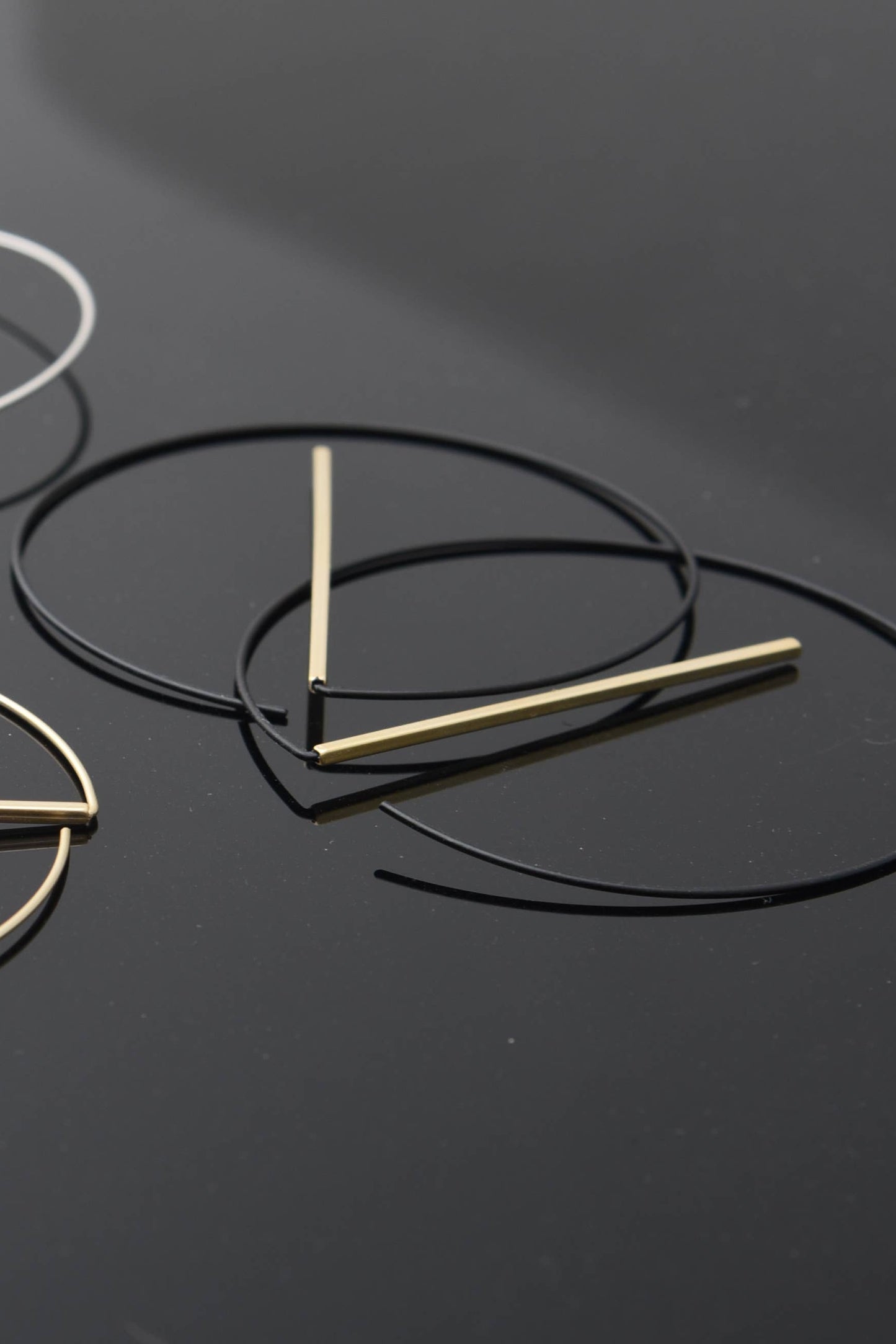 Float Hoop Earrings