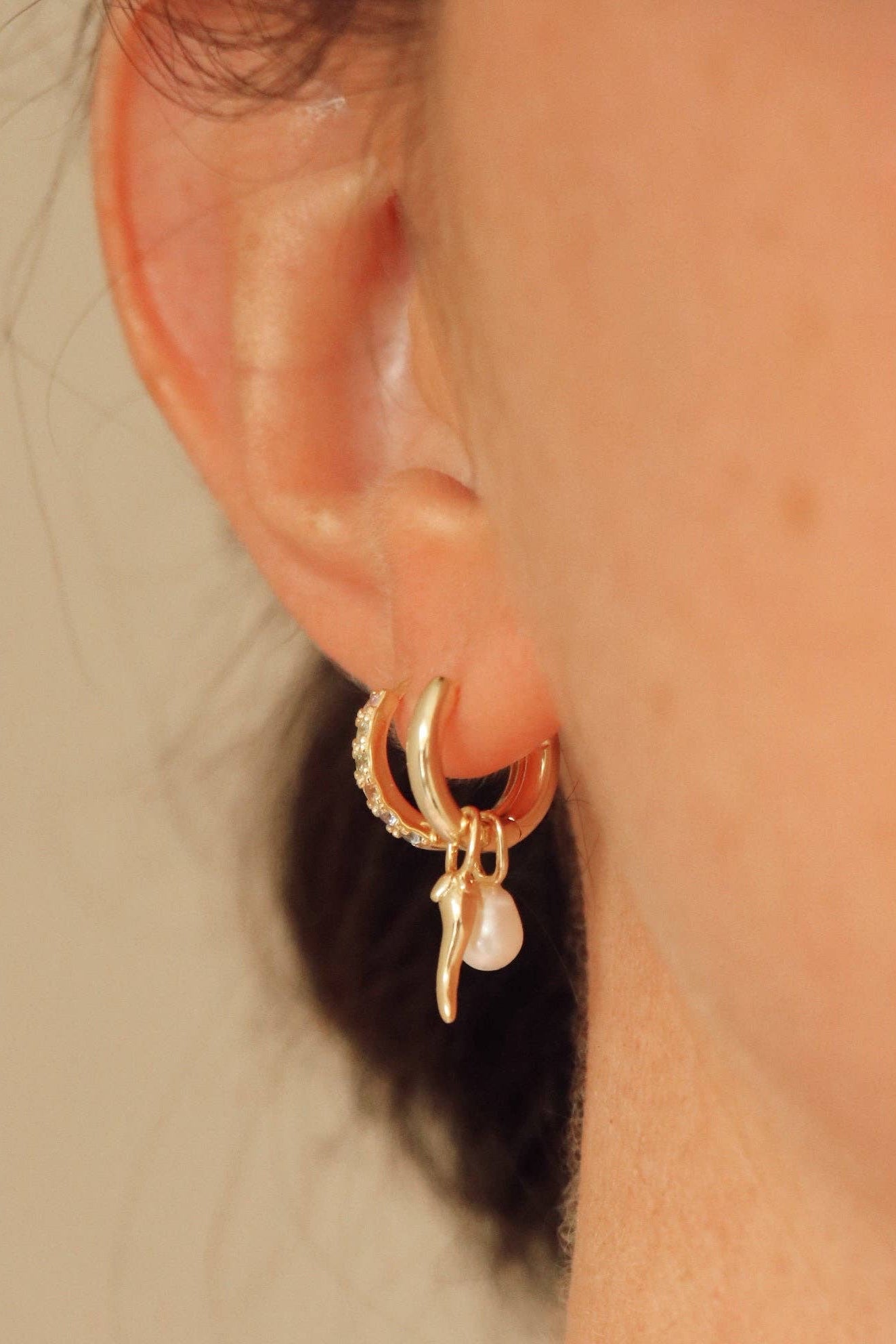 Pepeo Charm Earrings