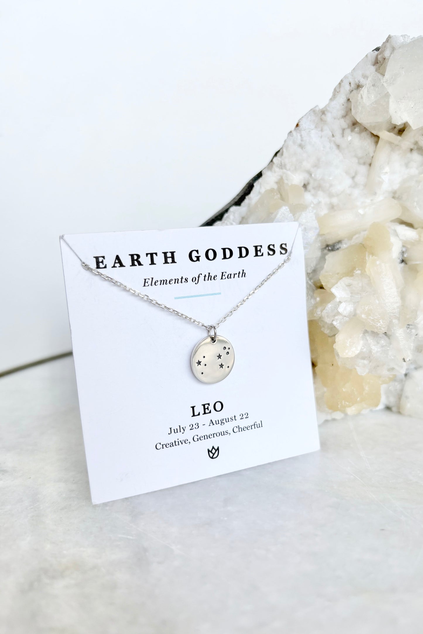 Sterling Silver Astria Zodiac Necklace