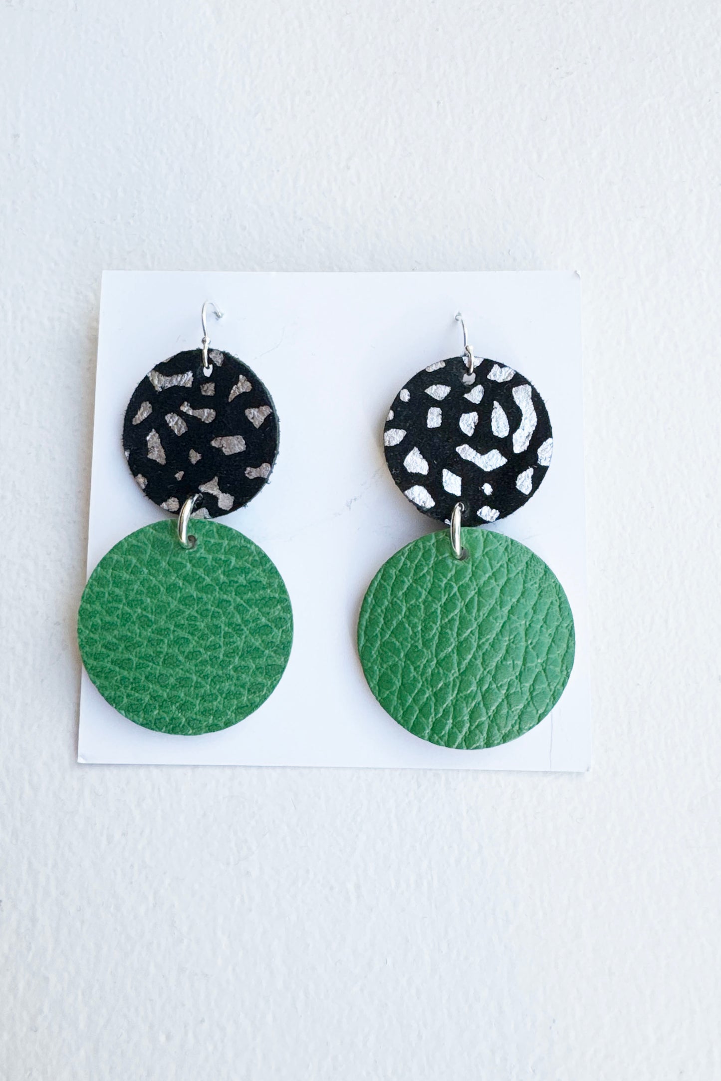 Leather Statement Earrings