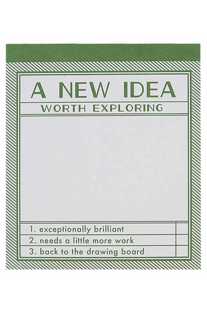 New Ideas