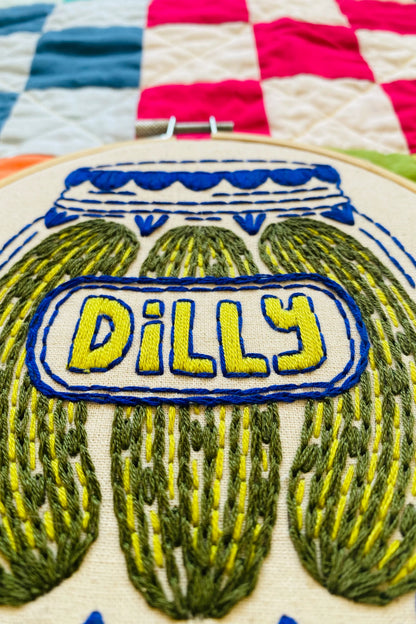 Pickles Complete Embroidery Kit