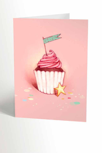 Pink Cupcake