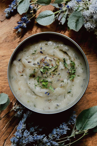 Lavender & Rosemary Herbal Body Scrub