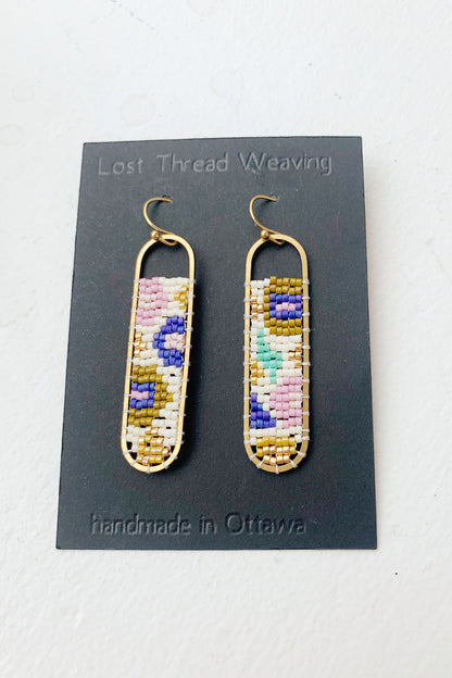 Freya Patterned Earrings - MADE TO ORDER